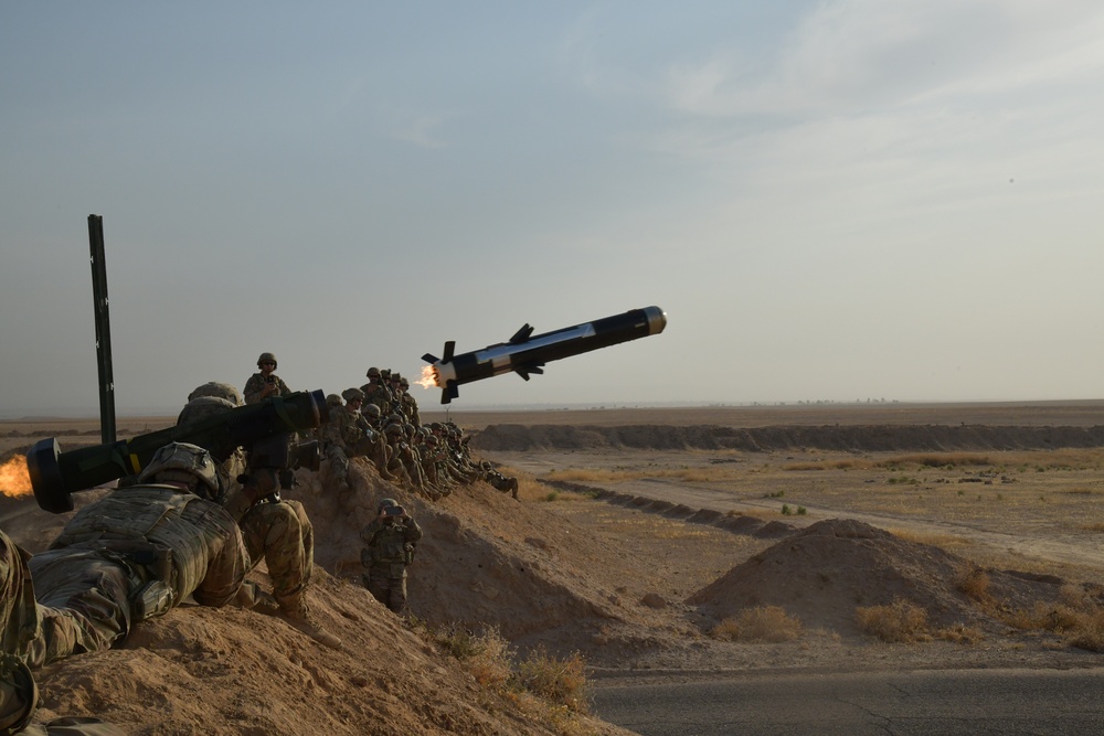 Brave Rifles fire Javelin