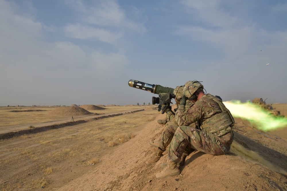 Brave Rifles fire Javelin