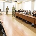 Tennessee National Guardsmen speak with university students