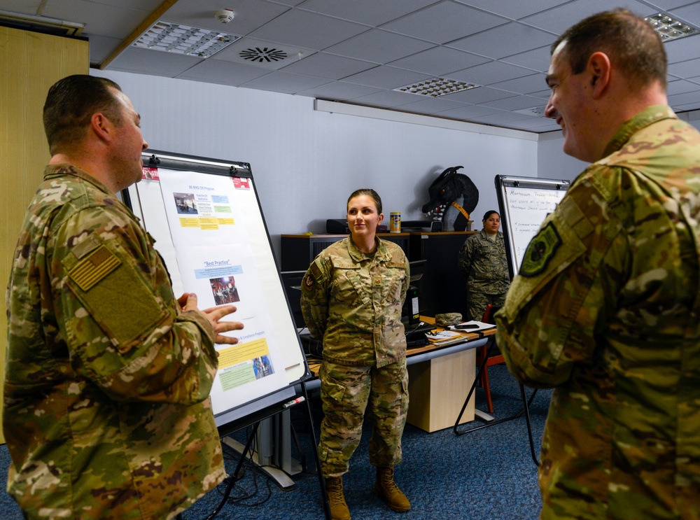 'World's Best Wing' command team tours 86th Maintenance Group