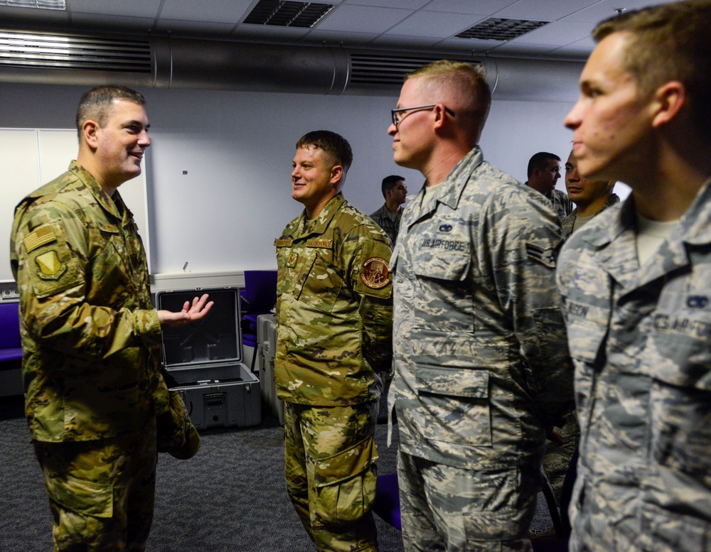 'World's Best Wing' command team tours 86th Maintenance Group