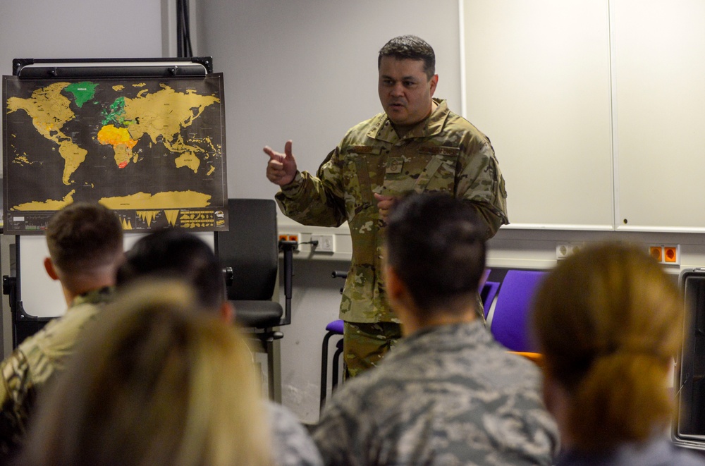 'World's Best Wing' command team tours 86th Maintenance Group