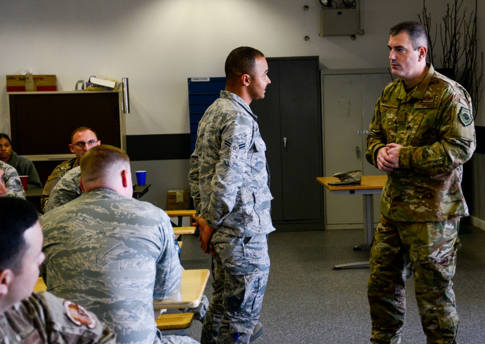 'World's Best Wing' command team tours 86th Maintenance Group