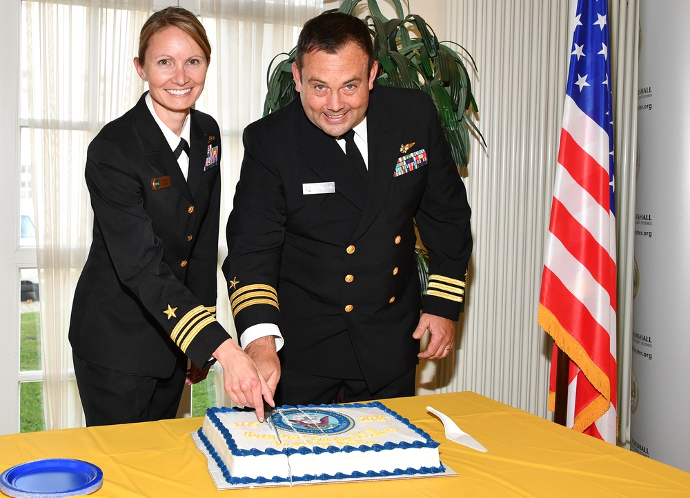 Marshall Center Celebrates the 243rd Birthday of the U.S. Navy