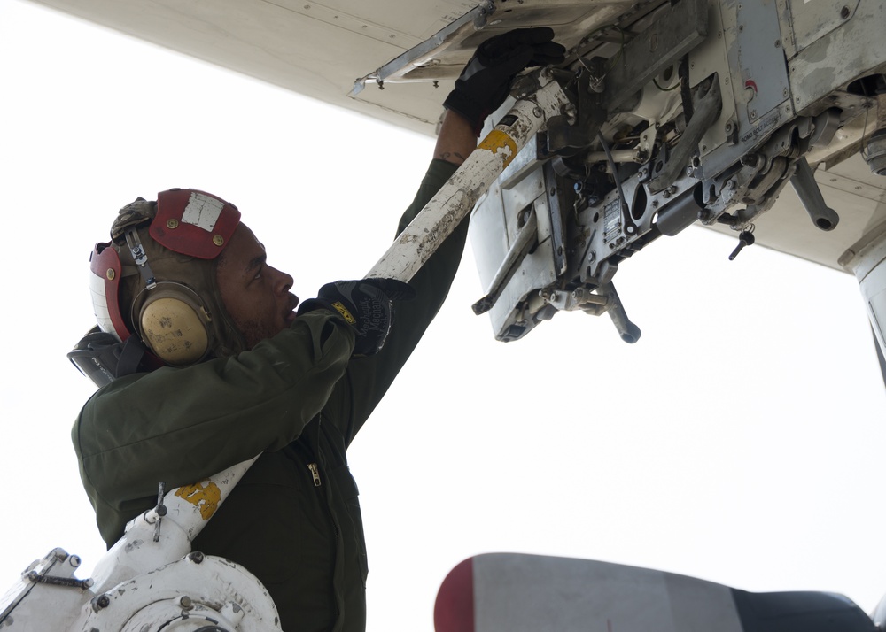 VP-46 Onloads Maverick missile onto P-C Orion