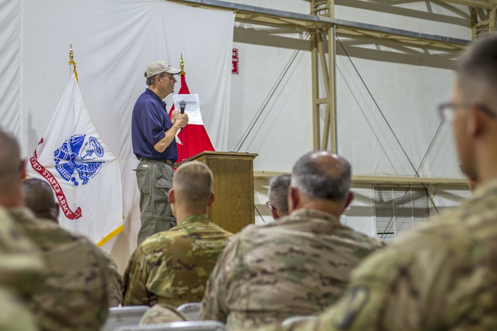 Secretary Hosemann Visits Troops in Kuwait