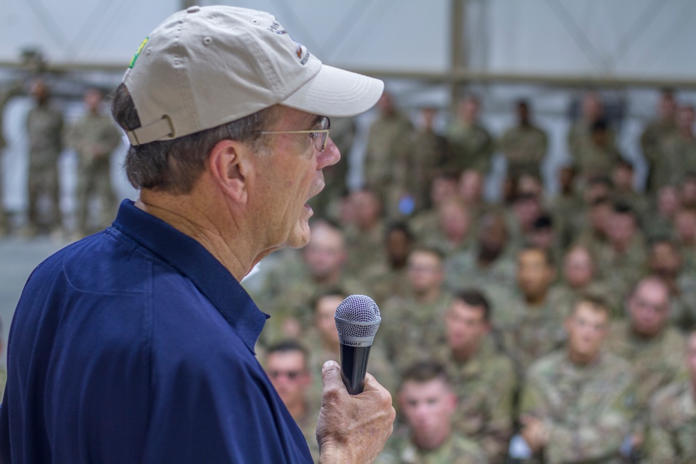 Secretary Hosemann Visits Troops in Kuwait