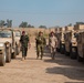 Vehicle transfer to the 41st Iraqi Brigade