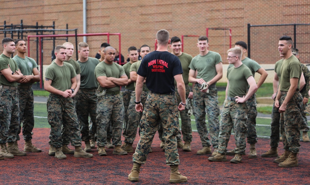 Guard Company Conducts OC Spray Evaluation Course