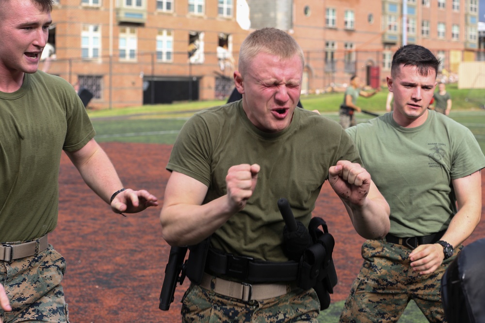 Guard Company Conducts OC Spray Evaluation Course