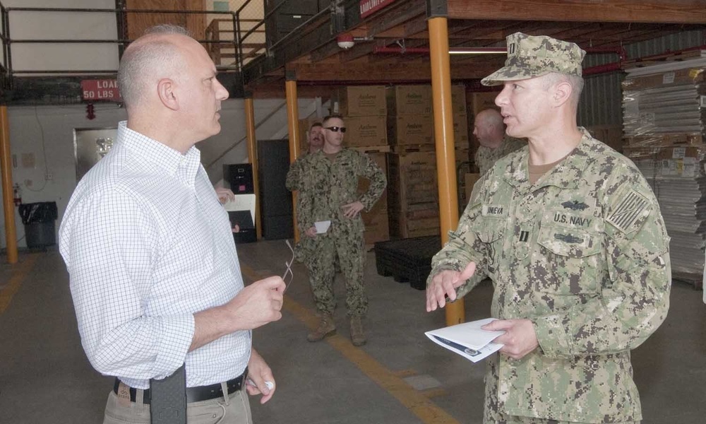 Staff Member of the House Armed Services Committee visits Camp Mitchell