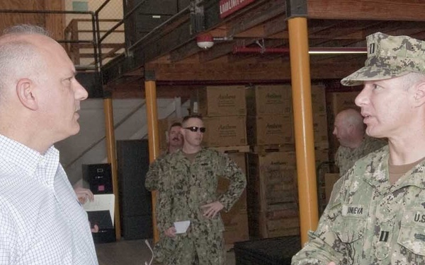 Staff Member of the House Armed Services Committee visits Camp Mitchell