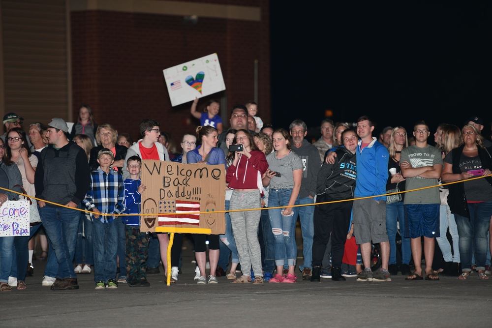 148th Fighter Wing Airmen return from deployment