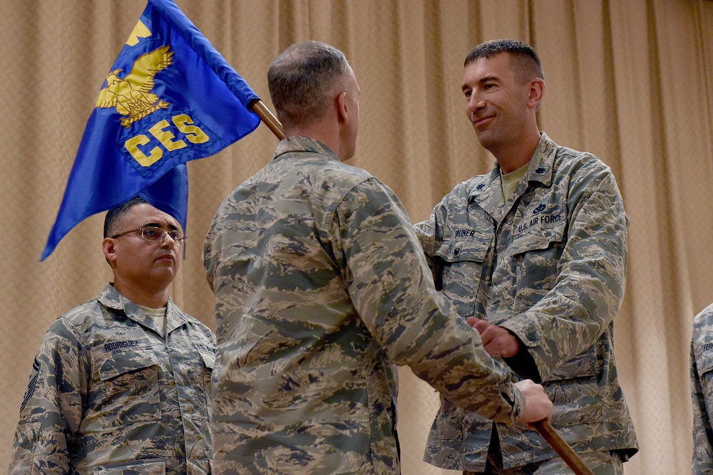 173 CEF Change of Command