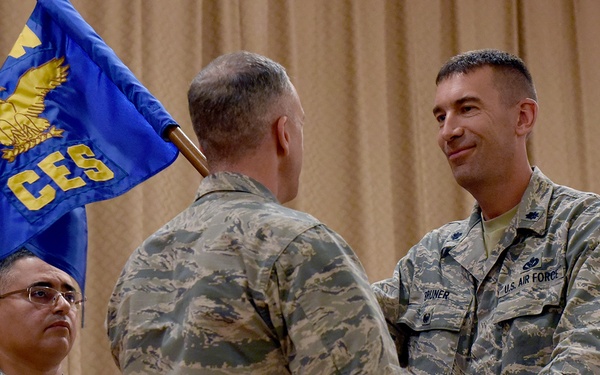 173 CEF Change of Command