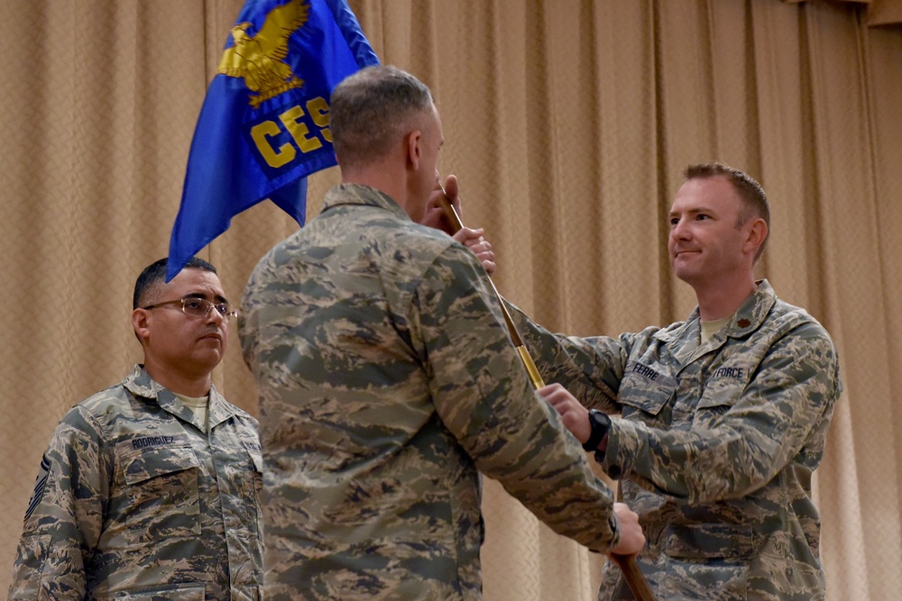 173 CEF Change of Command