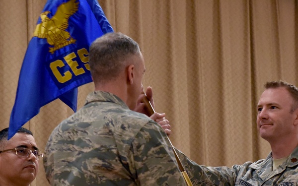 173 CEF Change of Command