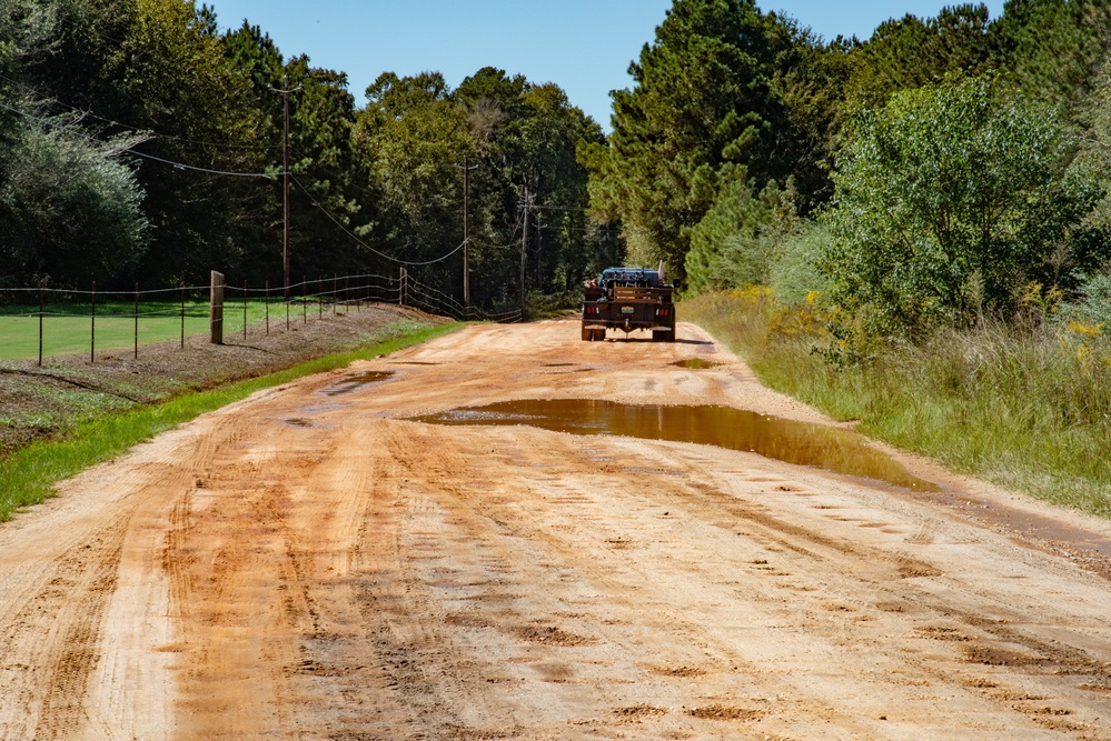 FEMA access road needs paving