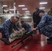 Sailors Conduct Stretcher Bearer Training