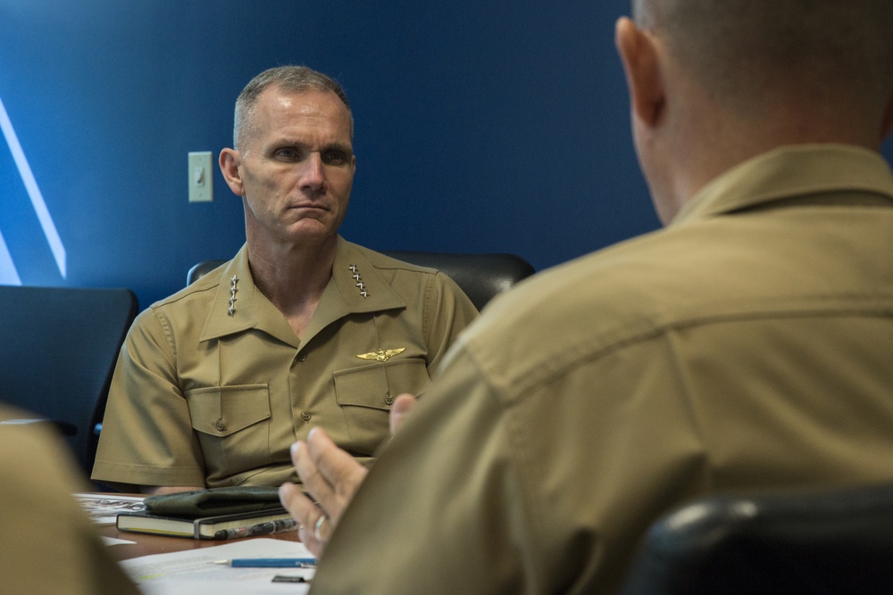 ACMC Visits Marine Corps Recruiting Command