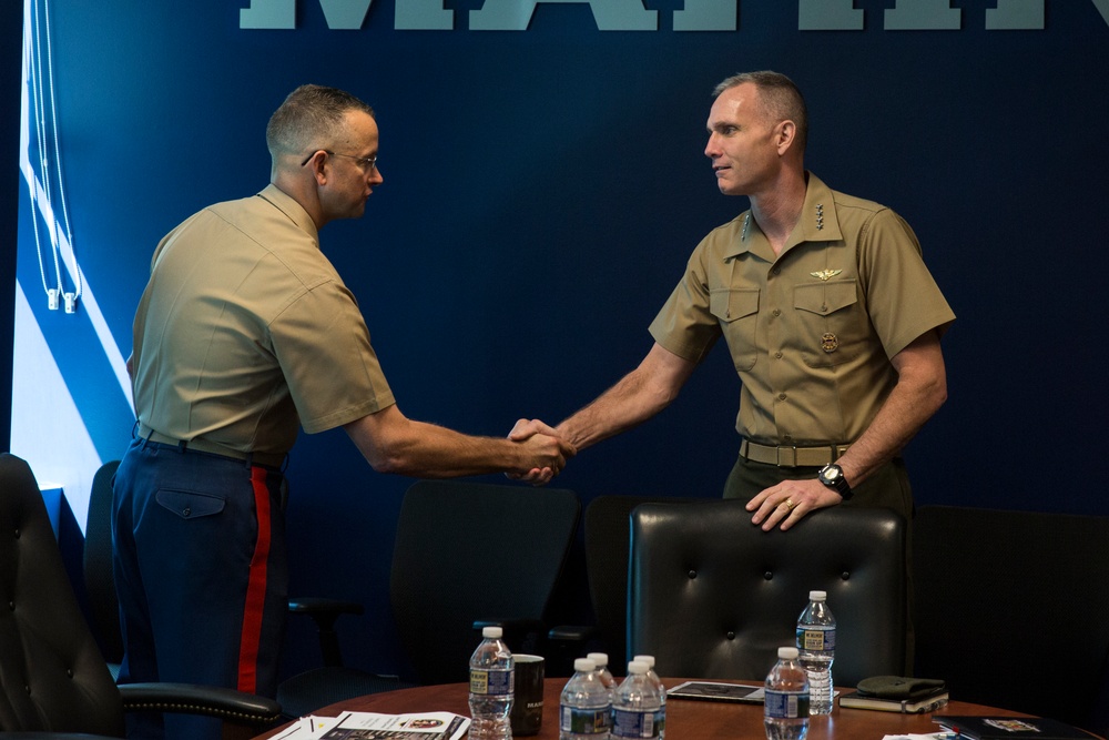 ACMC Visits Marine Corps Recruiting Command