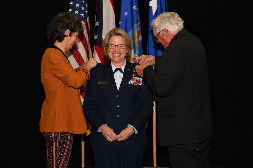 Ohio Air National Guard promotes first female to the rank of brigadier general