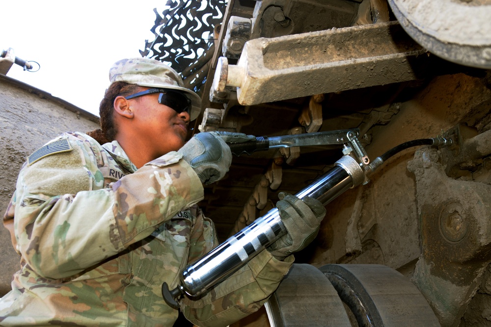 U.S. Soldiers at Justice Sword at Smardan Training Area Romania