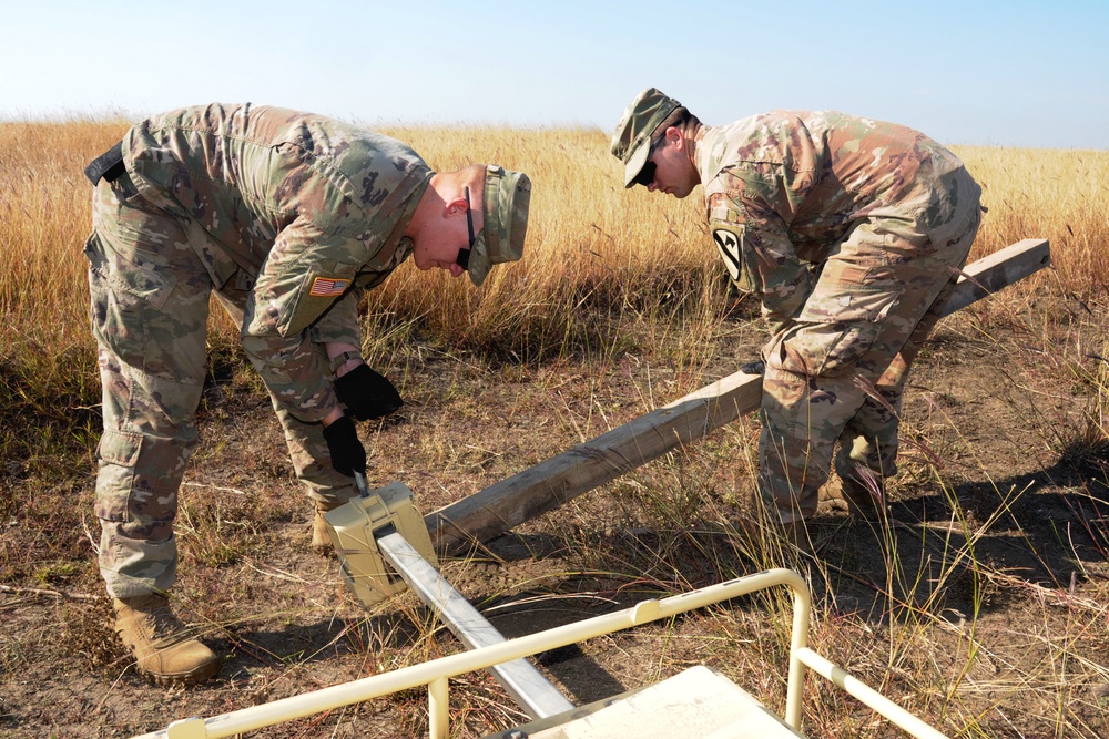 U.S. Soldiers at Justice Sword at Smardan Training Area Romania