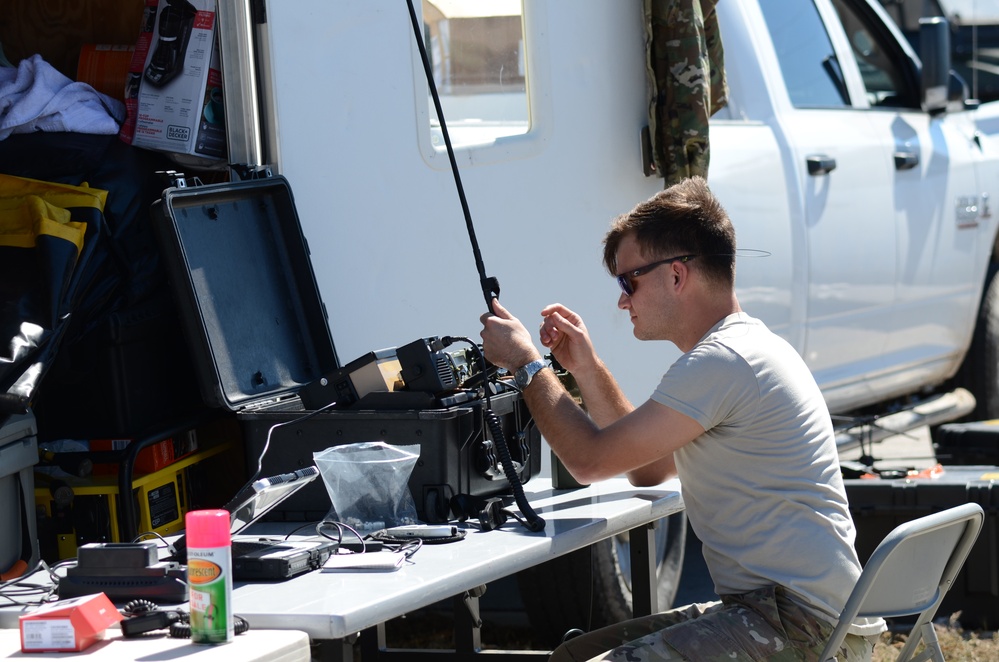 Florida National Guard 's CERF-P rescue teams search devastated neighborhoods in Gulf County