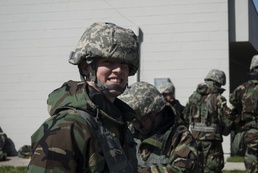 Air National Guard Airmen prepare for deployment