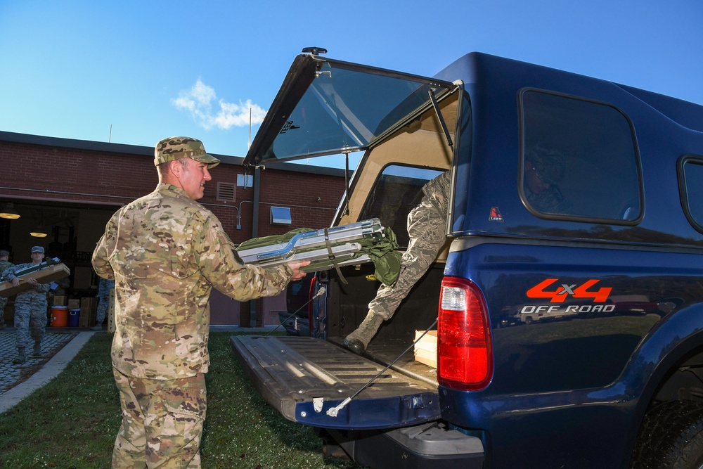GA ANG 116th ACW Airmen help with Hurricane Michael relief efforts