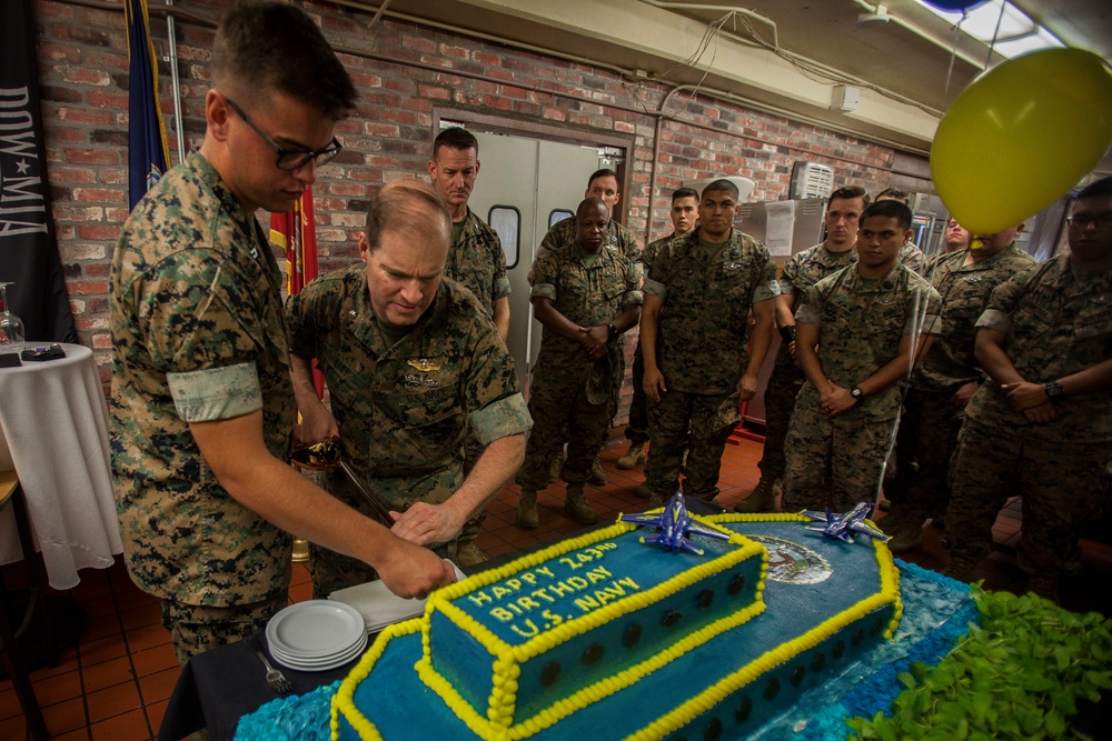 Forged by the sea: Navy celebrates 243rd birthday