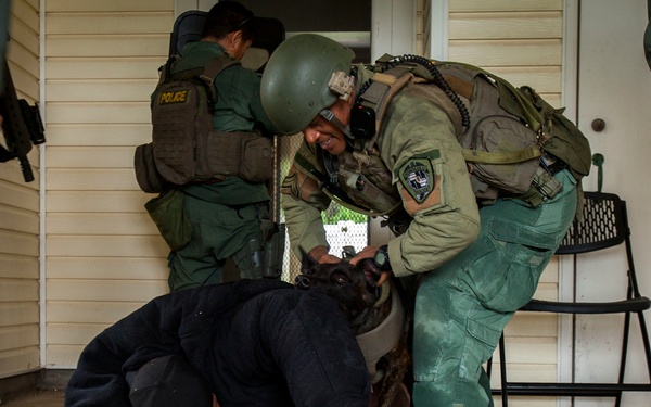 SRT and HPD conduct interagency training aboard MCBH