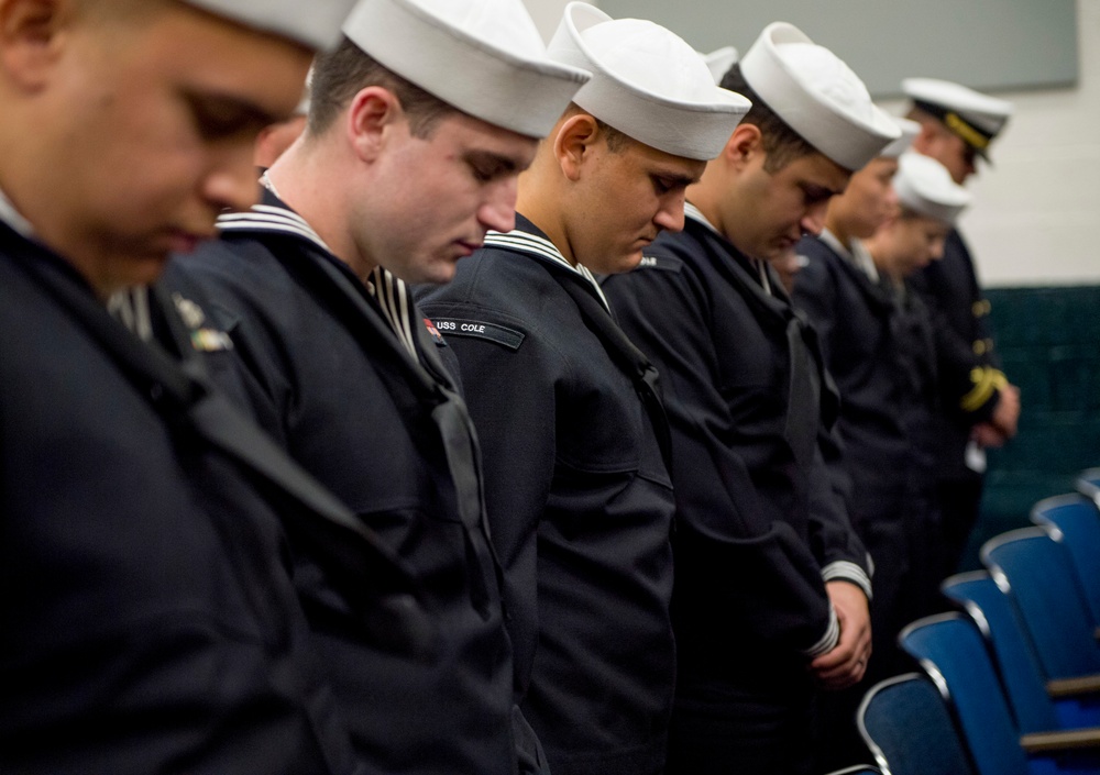 USS Cole Memorial Ceremony