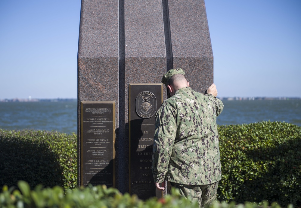 USS Cole Memorial Ceremony