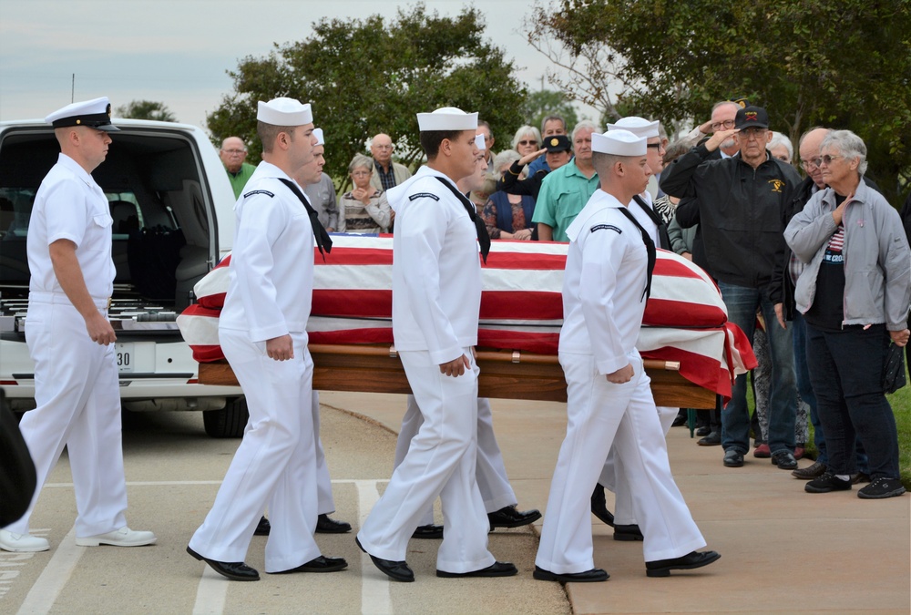 CIWT Det. Goodfellow Sailors Honor Navy Pilot Killed During Vietnam War