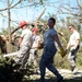 Air Guardsmen Clear Road For FSU Emergency Services