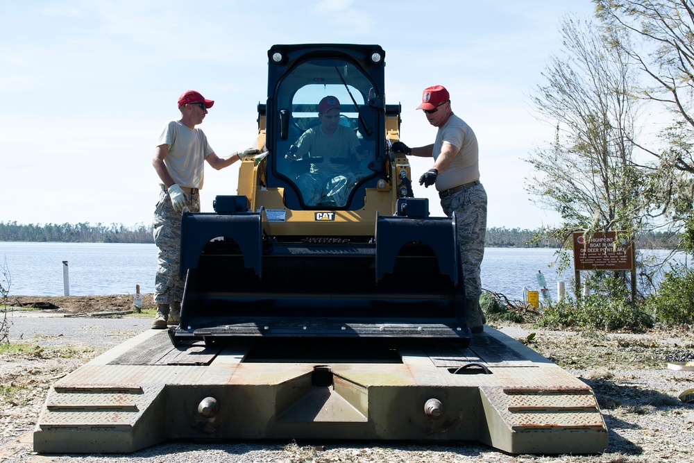 202nd REDHORSE clears debris from Hurricane Michael