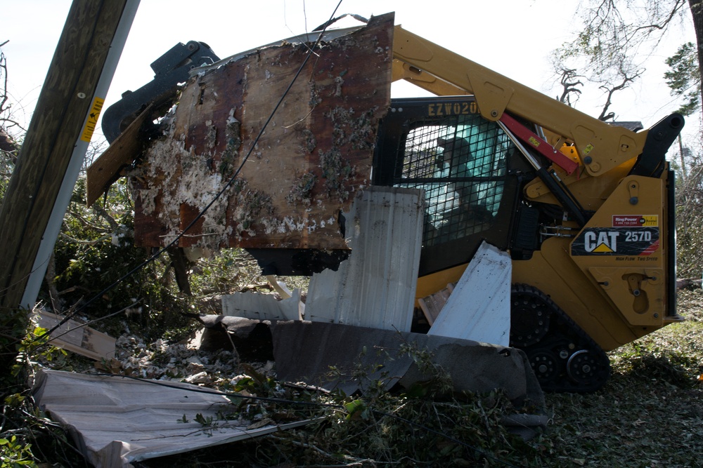 202nd REDHORSE clears debris after Hurricane Michael