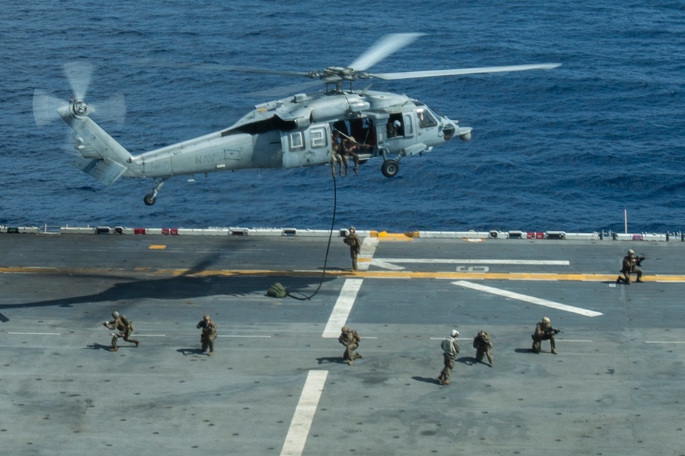 DVIDS - Images - ARP Marines refine VBSS capabilities aboard the USS ...