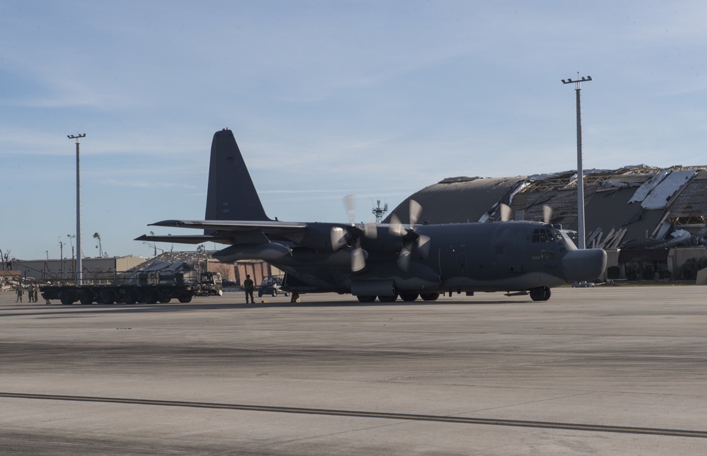 Hurlburt Field delivers relief to Tyndall AFB following Hurricane Michael