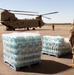 325th Quartermaster Co. loads supplies into helo