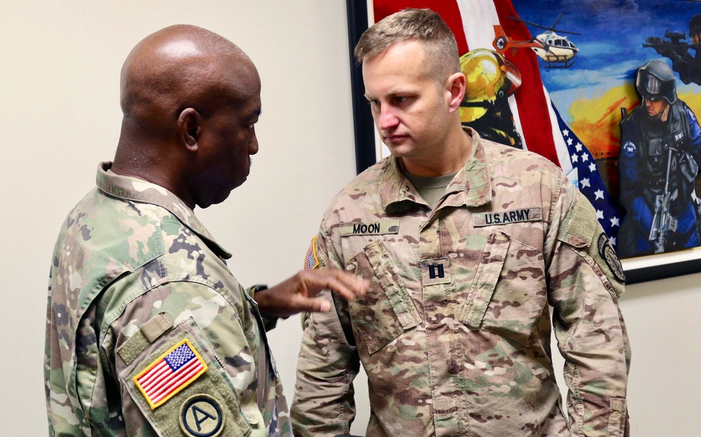 Maj. General Michael C. Calhoun continues to check response efforts
