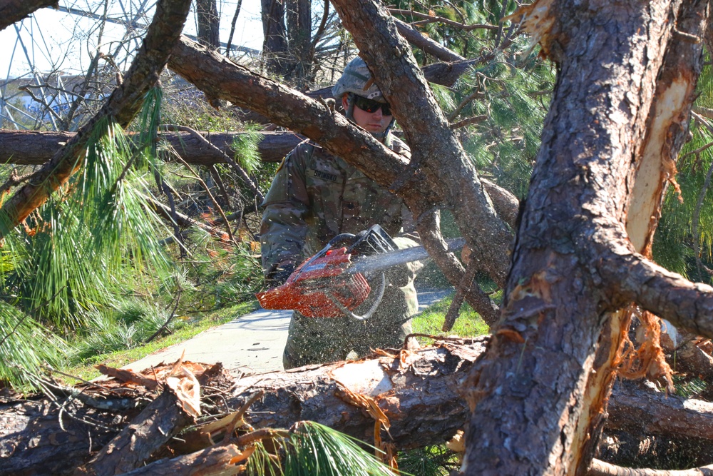 Clearing the path: Florida National Guard works route clearance