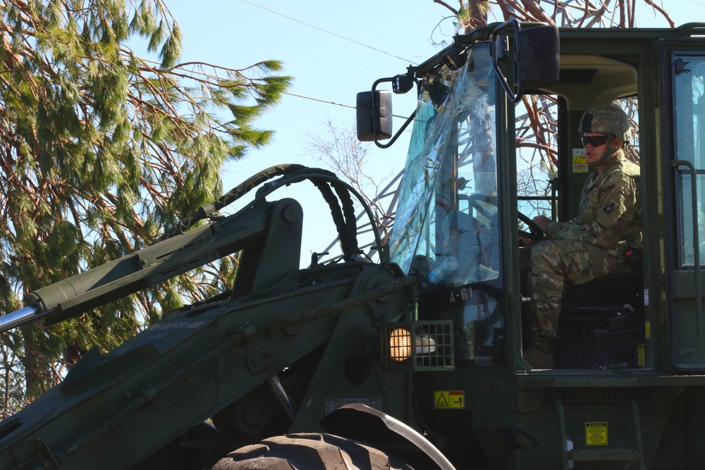 Clearing the path: Florida National Guard works route clearance