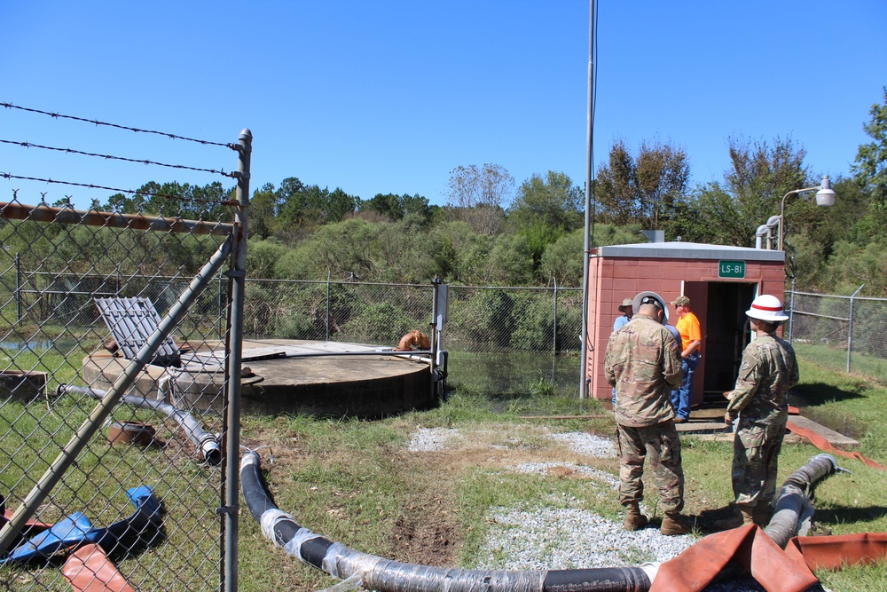 USACE generator assessments following Hurricane Michael
