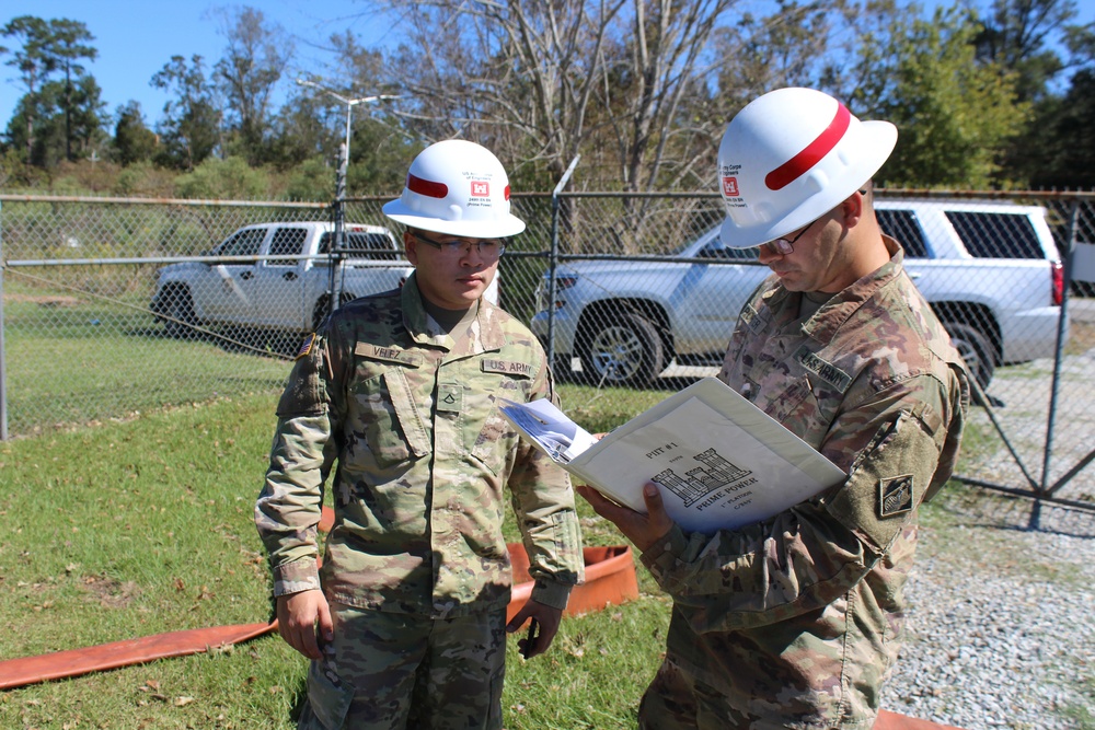 USACE generator assessments following Hurricane Michael