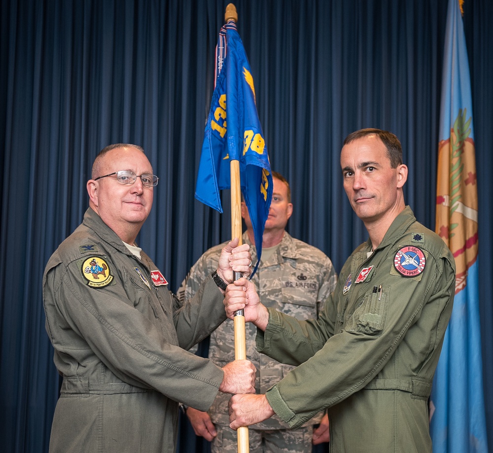 138th Operations Support Squadron Change of Command