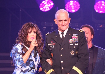 Marie Osmond receives Secretary of Defense Medal for Outstanding Public Service