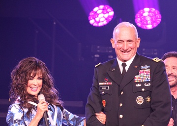 Marie Osmond receives Secretary of Defense Medal for Outstanding Public Service